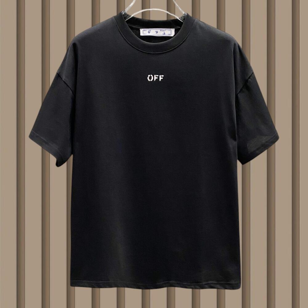 Off-White Men's Short Sleeve Black